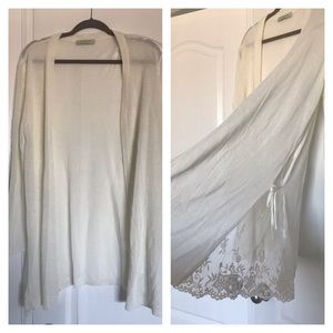 White Cardigan